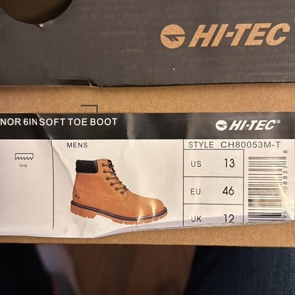 Hi-Tec Men's Reznor Boots Tan Size 13 - Picture 10 of 10